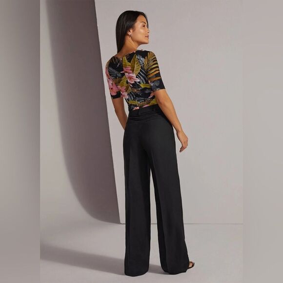 Favorite Daughter NWT The Bad Decisions Ruched Top in Hawaiian Clay Size Large - Picture 6 of 10